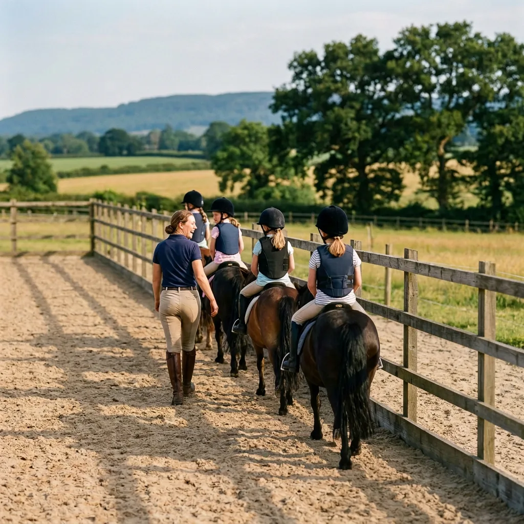 Cours de poney à Saint-Gervais-sur-Roubion, Drôme